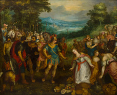 The Encounter of David and Abigail by Hans Rottenhammer I