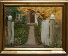 The entrance to our garden by Anna Ancher