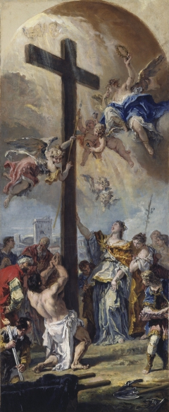 The Exaltation of the True Cross by Sebastiano Ricci