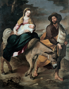 The Flight into Egypt by Bartolomé Esteban Murillo