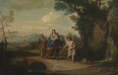 The Flight into Egypt by Giuseppe Bottani