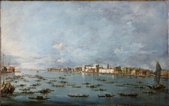 The Fondamenta della Zattere, Venice by Francesco Guardi