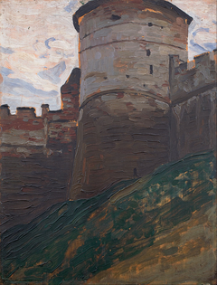 The Fortress Tower at Nizhny Novgorod by Nicholas Roerich