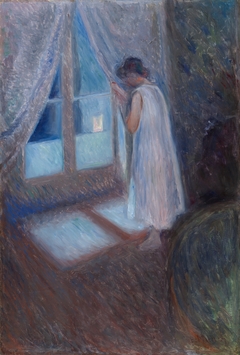 The Girl by the Window by Edvard Munch