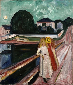 The Girls on the Bridge by Edvard Munch