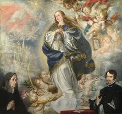 The Immaculate Conception with Two Donors by Juan de Valdés Leal