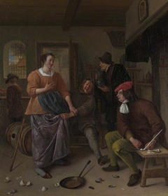 The Interior of an Inn by Jan Steen