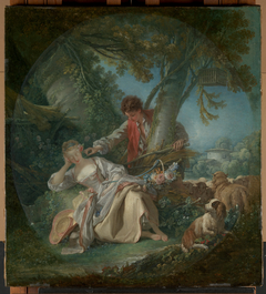 The Interrupted Sleep by François Boucher