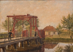 The Northern Drawbridge to the Citadel in Copenhagen by Christen Købke