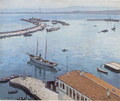 The Port of Algiers by Albert Marquet