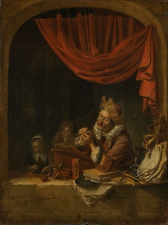 The Schoolmaster by Domenicus van Tol