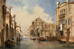 The Scuola di San Marco, Venice by Jules-Romain Joyant