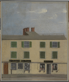 The Silversmith Shop of William Homes, Jr. by anonymous painter