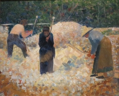 The Stone Breakers, Le Raincy by Georges Seurat