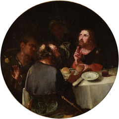 The Supper at Emaus by Aniello Falcone