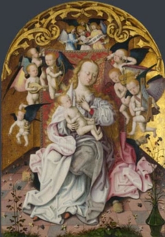 The Virgin and Child with Musical Angels by Master of the Saint Bartholomew Altarpiece