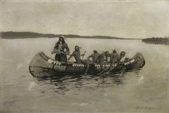 This Was a Fatal Embarkation by Frederic Remington