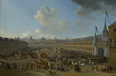 Tournament at the Place des Vosges in Paris by Pieter Wouwerman