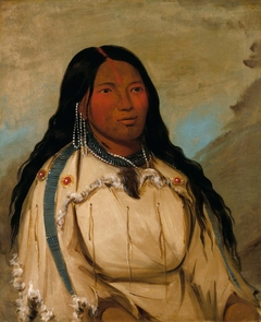 Tow-ée-ka-wet, a Cree Woman by George Catlin