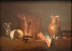 Tranche de saumon by Jean-Baptiste-Siméon Chardin