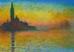 Twilight, Venice by Claude Monet