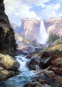 Under the Red Wall, Grand Canyon of Arizona by Thomas Moran