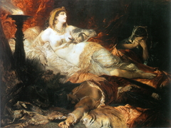 The Death of Cleopatra by Hans Makart