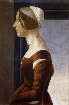 Portrait of a Young Woman by Sandro Botticelli