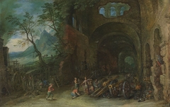 Venus und Mars in der Waffenschmiede des Vulkan (Werkstatt) by Jan Brueghel the Elder