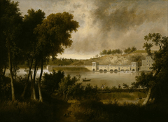 View of the Fairmount Waterworks, Philadelphia, from the Opposite Side of the Schuylkill River by Thomas Doughty