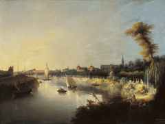 View of the River Guadalquivir by Manuel Barrón y Carrillo