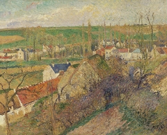 View of the village of Osny by Camille Pissarro