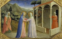 Visitation by Fra Angelico