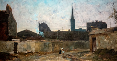 Vue d'un quartier misérable (Rouen ?) by Frank Myers Boggs