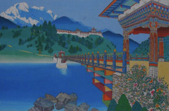 Wangdue Dzongan by Karma Ura