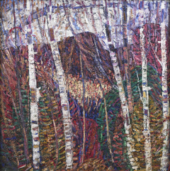 White Birches by Marsden Hartley