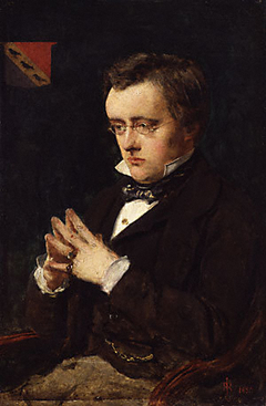Wilkie Collins by John Everett Millais