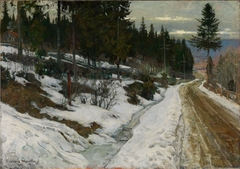 Winter in Nittedal by Gerhard Munthe