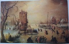 Winter Landscape by Hendrick Avercamp