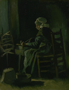 Woman Winding Yarn by Vincent van Gogh